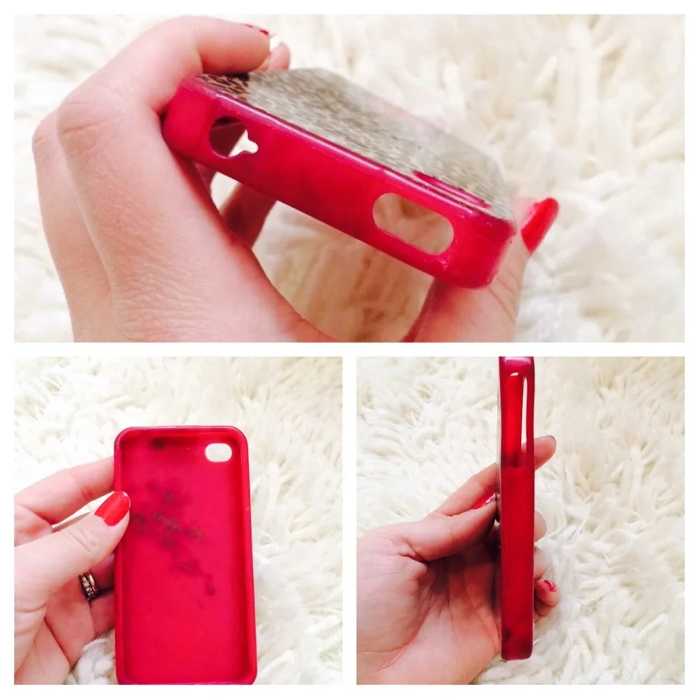 Tory Burch Leopard Print iPhone 4/4s Case Pink